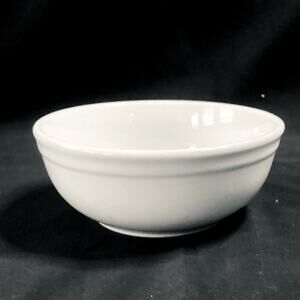 White Cereal Bowl
